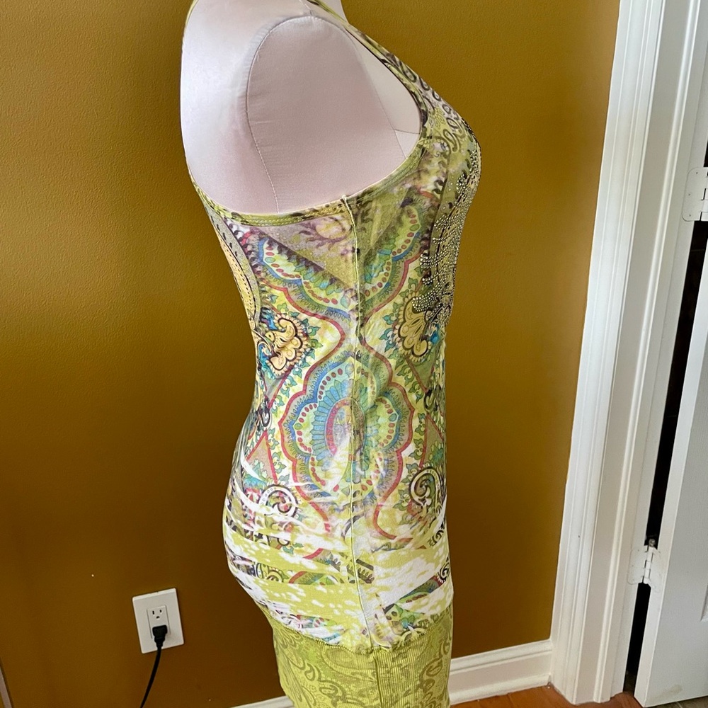 Go Jeans Los Angeles Tank Beaded Tank Dress - Picture 2 of 6